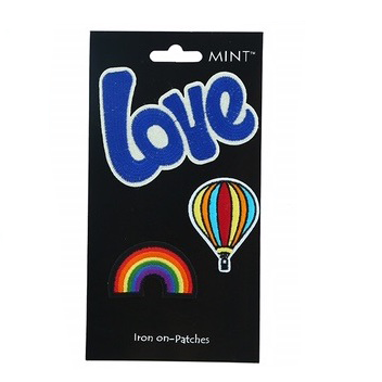 Hot Air Balloon Iron On Patch Set