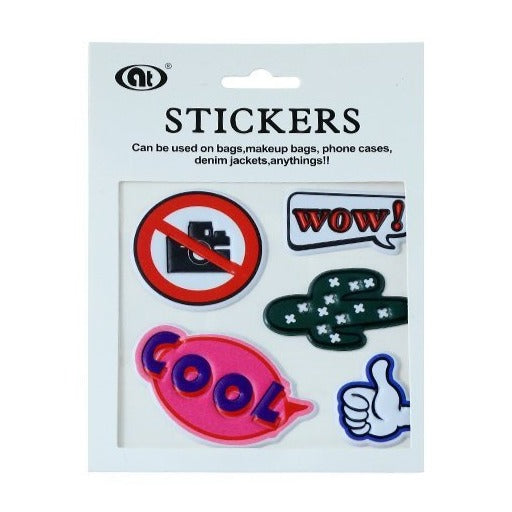 Assorted Words Sticker Set