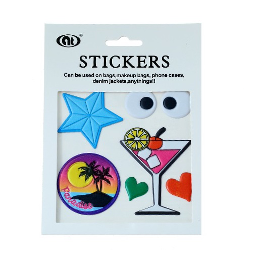 Assorted Cocktail Sticker Set