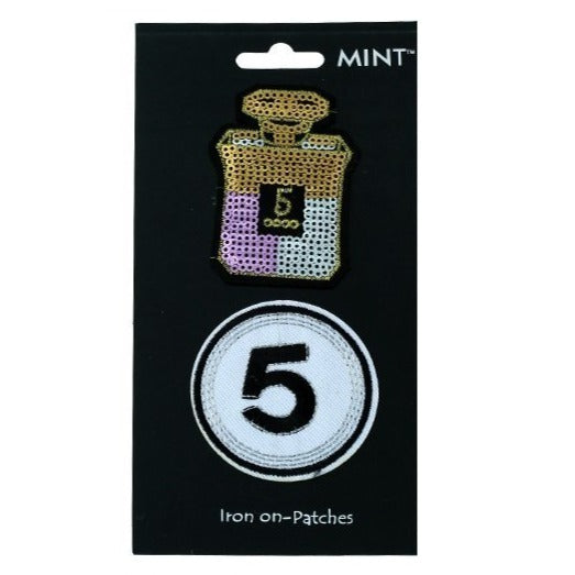 Perfume Iron On Patch Set