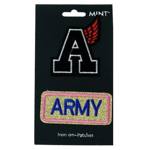 Army Iron On Patch Set