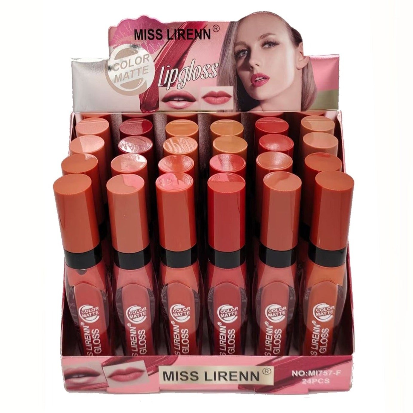 24 PCS Matte Lip Gloss