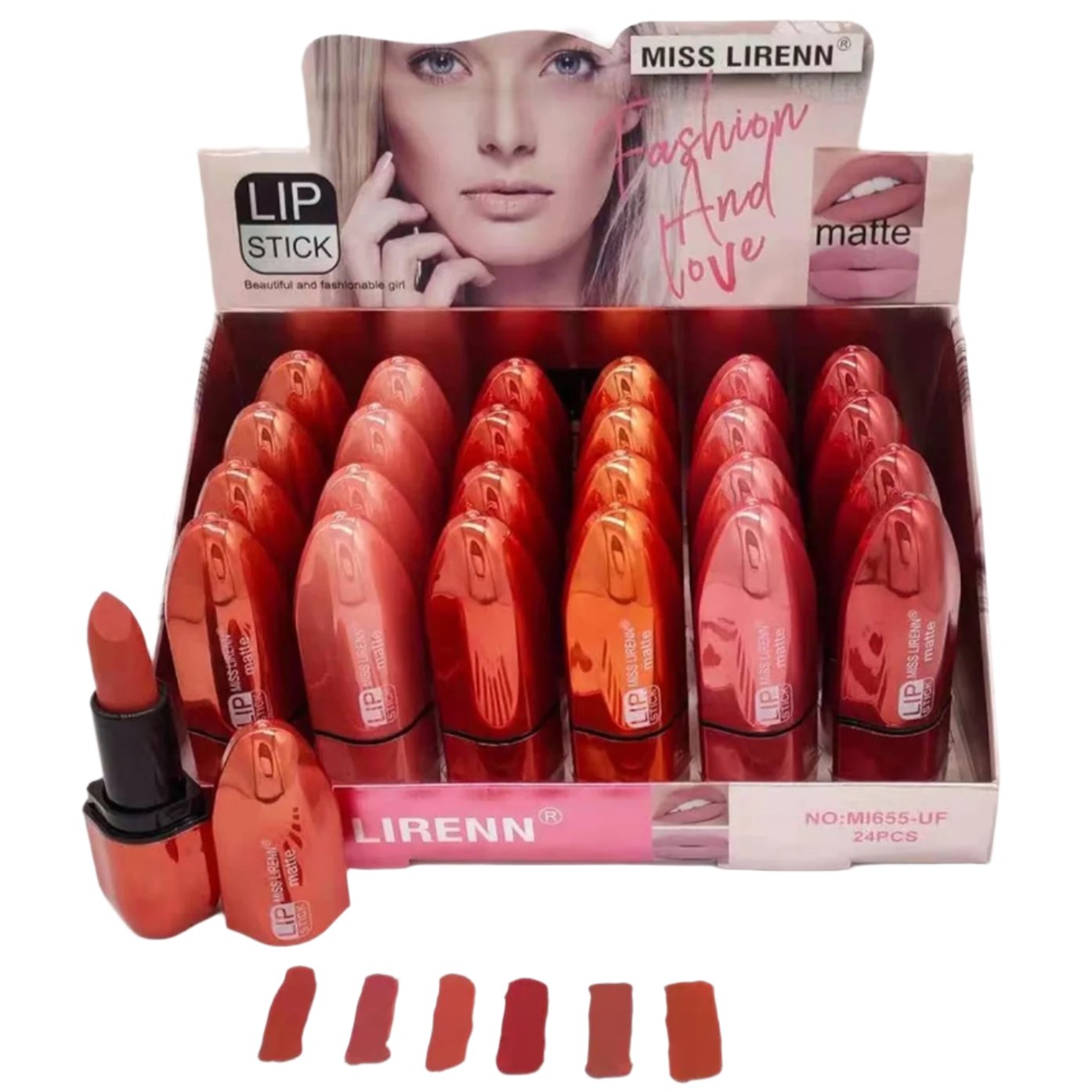 24 PCS Assorted Lipstick