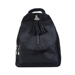 Black Nylon Backpack