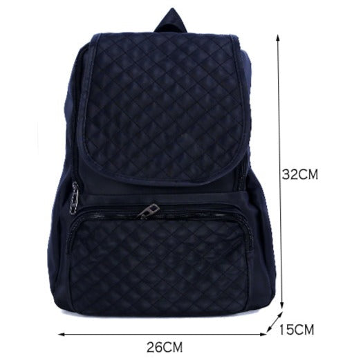 Black Nylon Backpack