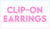 Clip-On Earring