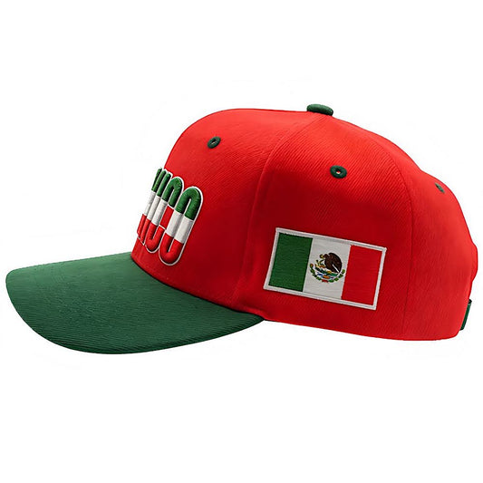 Mexico Flag Fitted Cap