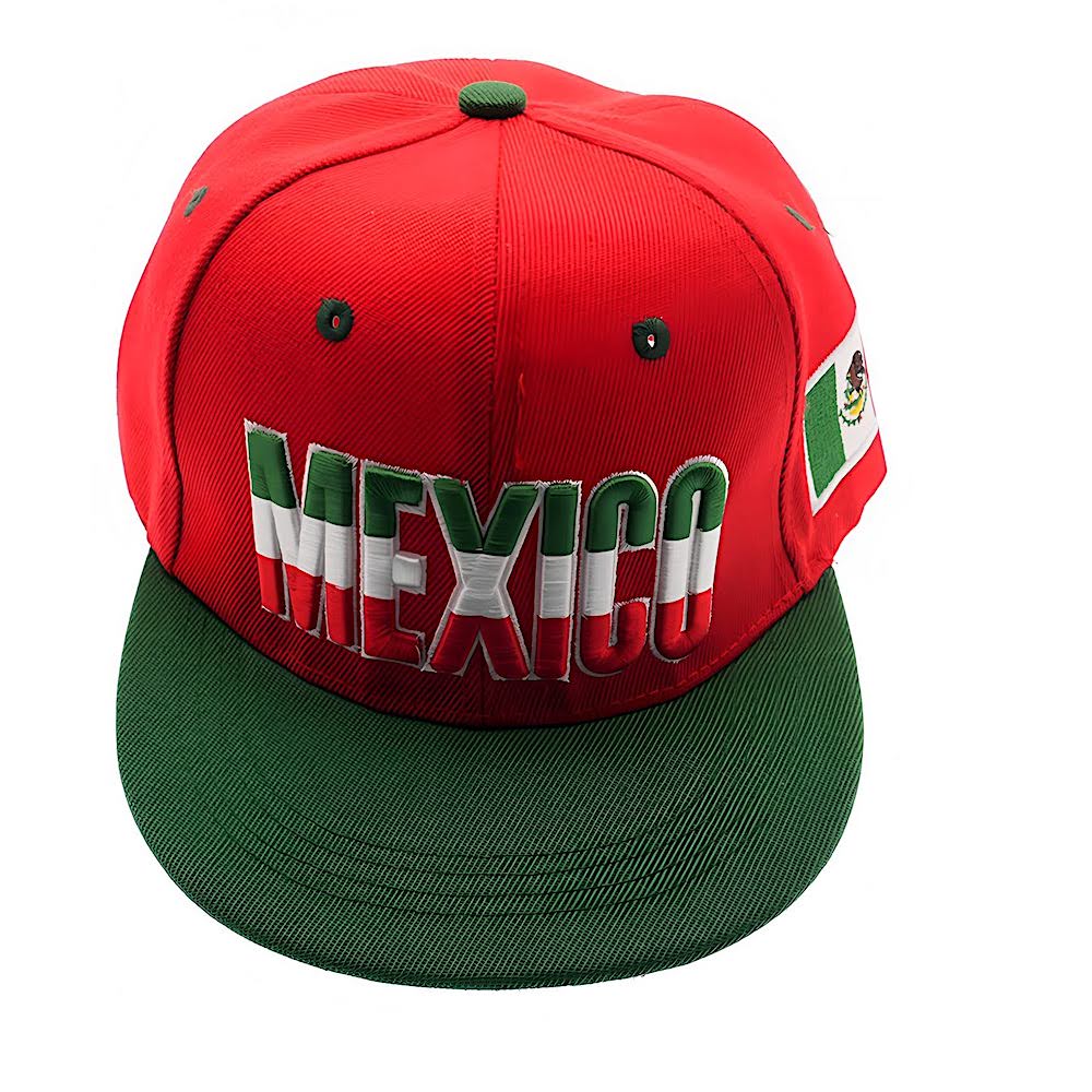 Mexico Flag Fitted Cap