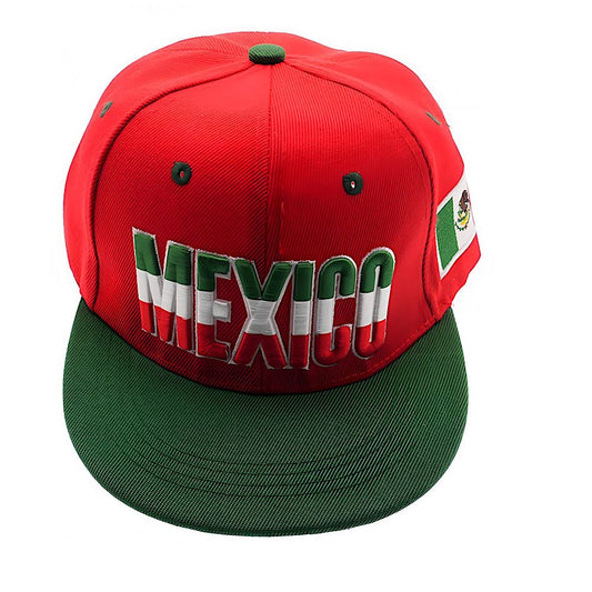 Mexico Flag Fitted Cap