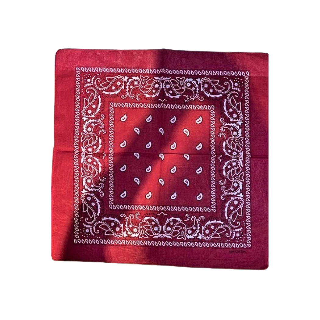 GYH3678BUR - 100% Burgundy Bandana