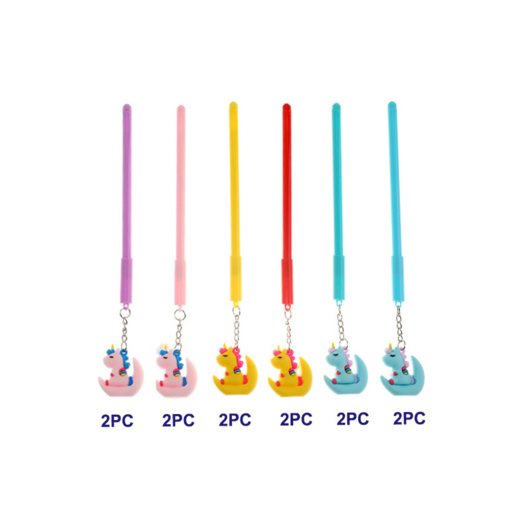 12 PCS Unicorn Moon Pen