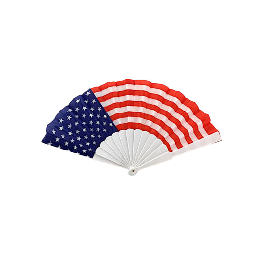 FAN348 - USA Flag Folding Fan