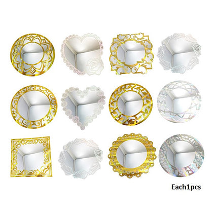 Assorted Wall Mirror Stickers
