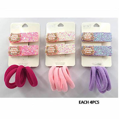 GYH10349 - Cat Clip & Hair Tie Set