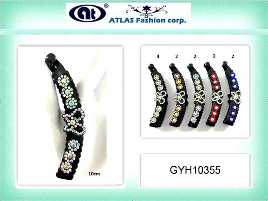 GYH10355 - Rhinestone Bow Banana Clip