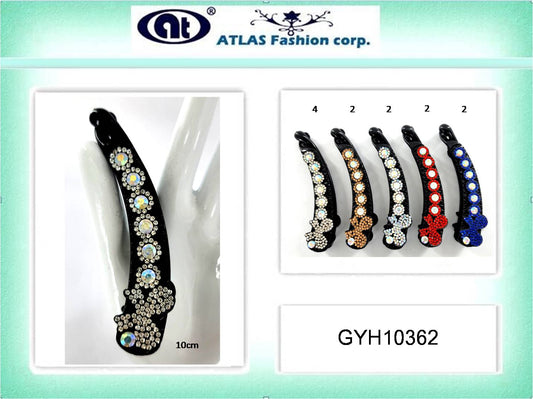 GYH10362 - Rhinestone Butterfly Banana Clip