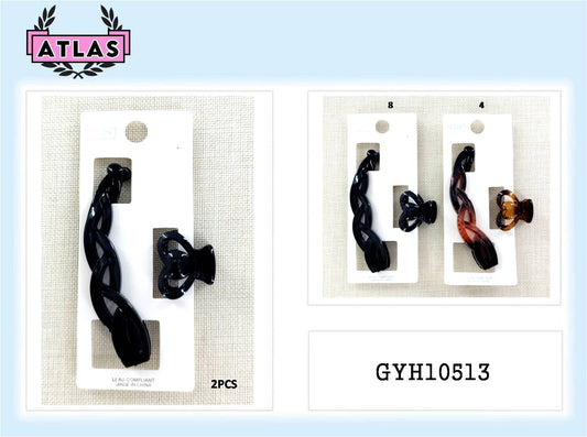 GYH10513 - Banana Clip & Claw Clip Set