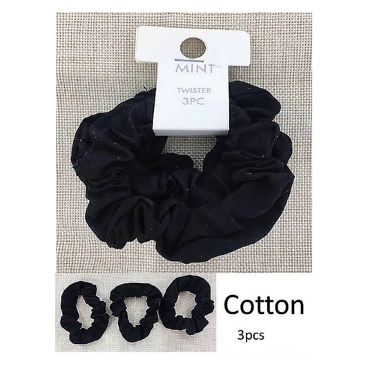 GYH10527TM - Tommy Cotton Hair Tie 3 Pce Set