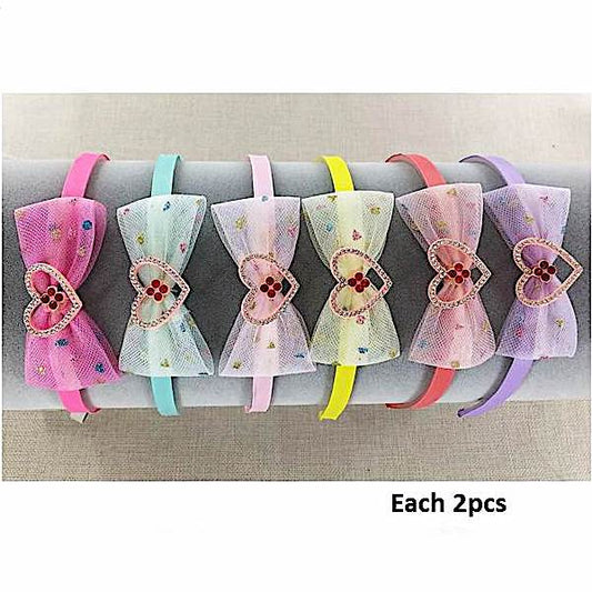 GYH10567 - Heart & Bow Headband