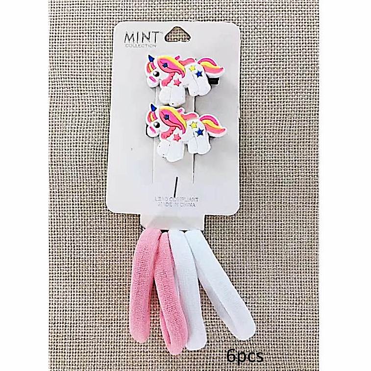 GYH10596 - Unicorn Hair Clip Set