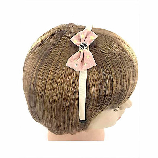 GYH10749 - Dotted Bow Headband