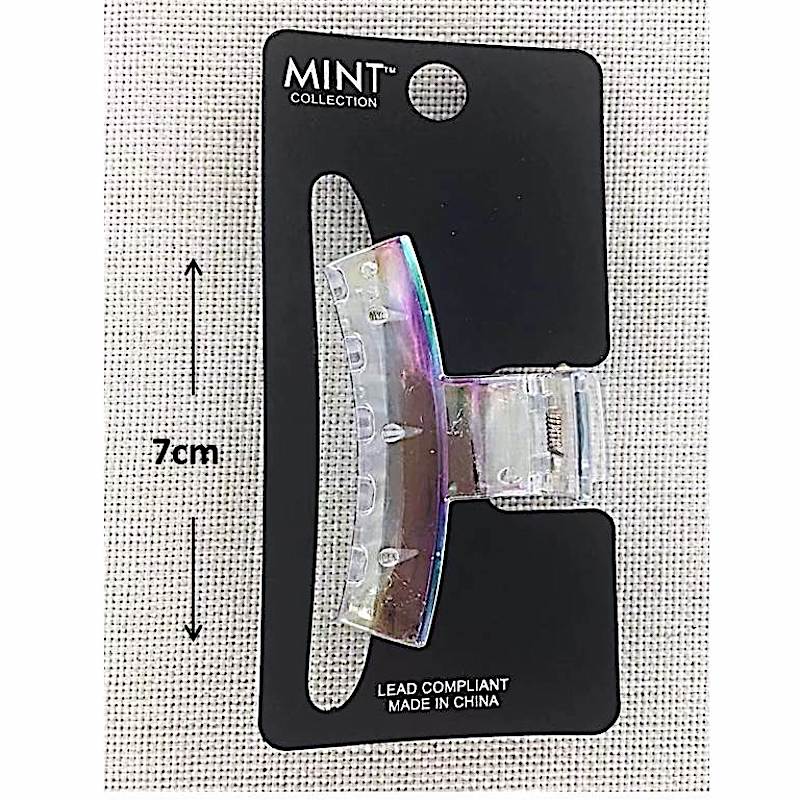 GYH10799 - Clear Holographic Claw Clip