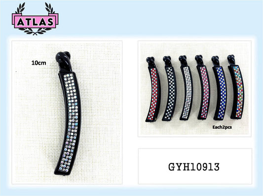 GYH10913 - Rhinestone Banana Clip