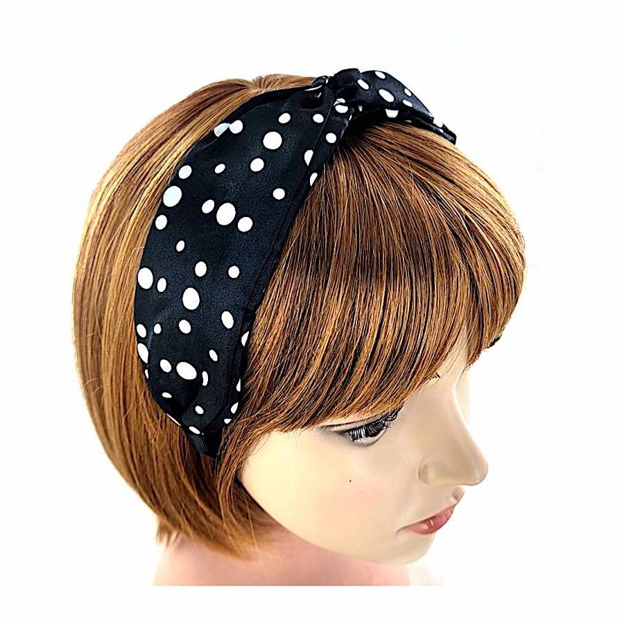 GYH10959 - Dotted Satin Hairband