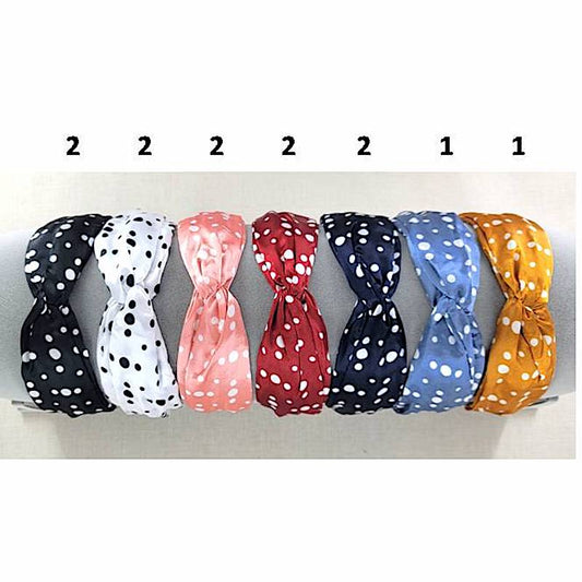 GYH10959 - Dotted Satin Hairband