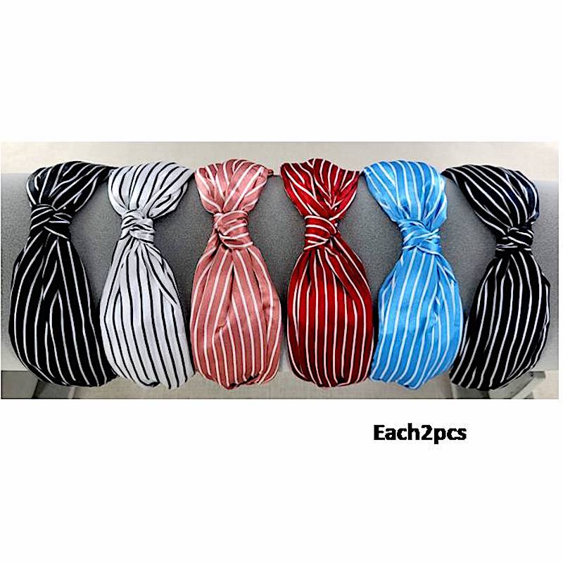 GYH10961 - Striped Satin Hairband