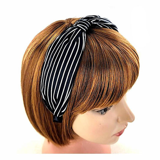 GYH10961 - Striped Satin Hairband