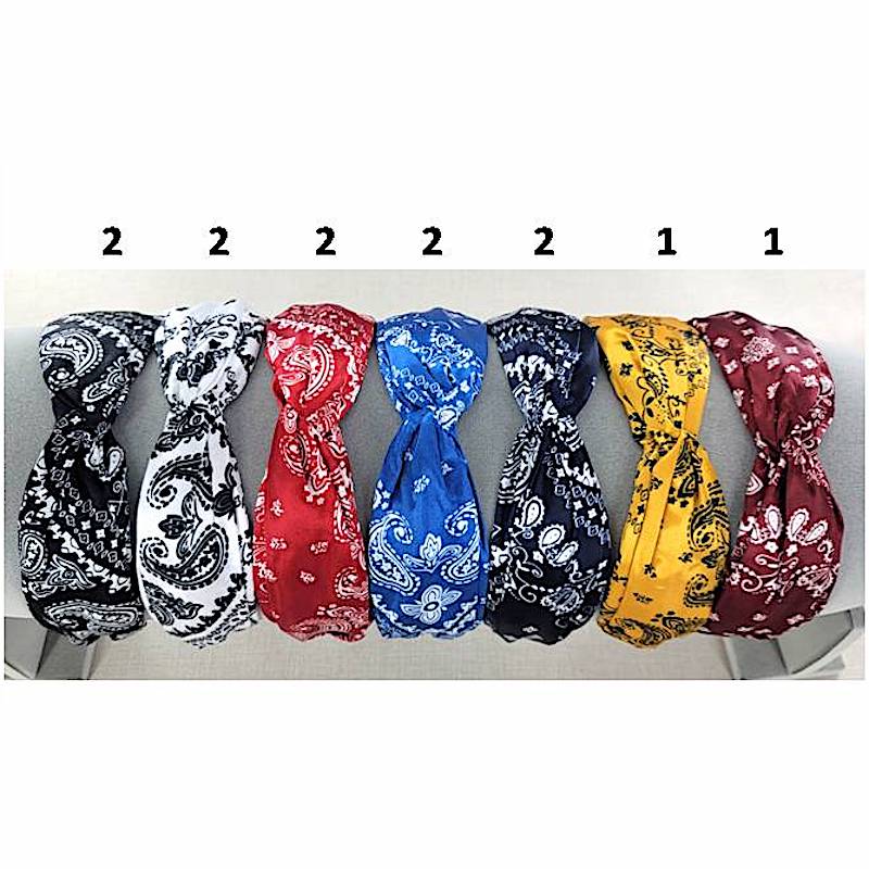 GYH10964 - Bohemian Print Hairband