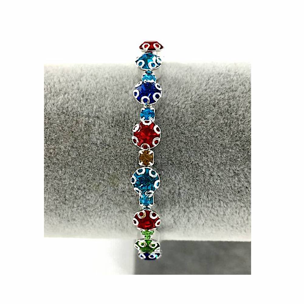 GYH11243 - Large Rhinestone Bracelet Cuff