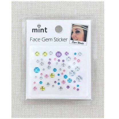 GYH11261  - Adhesive Circle Assortment Face Gem