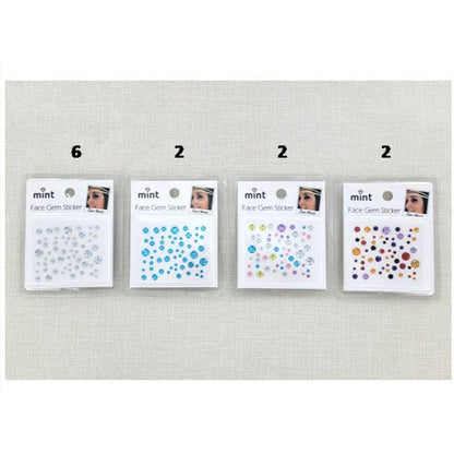 GYH11261  - Adhesive Circle Assortment Face Gem