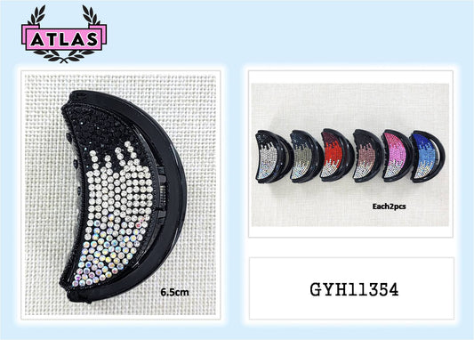 GYH11354 - Rhinestone Ombré Claw Clip