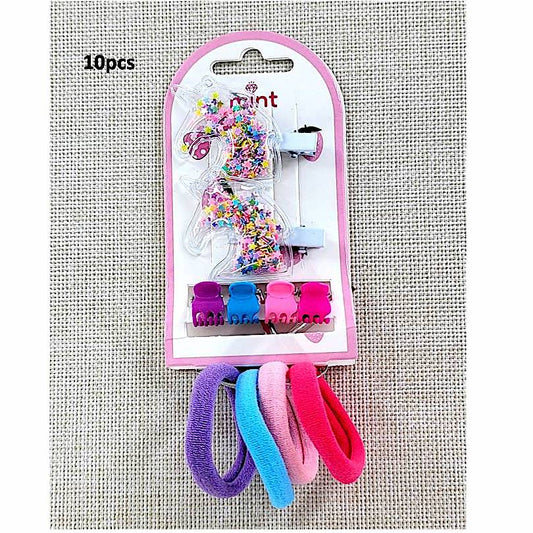 GYH11373 - Unicorn Hair Clip Set