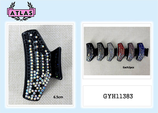 GYH11383 - Rhinestone Ombré Claw Clip