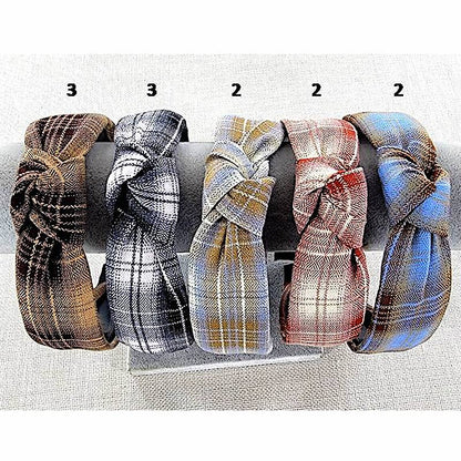 GYH11476 - Plaid Hairband