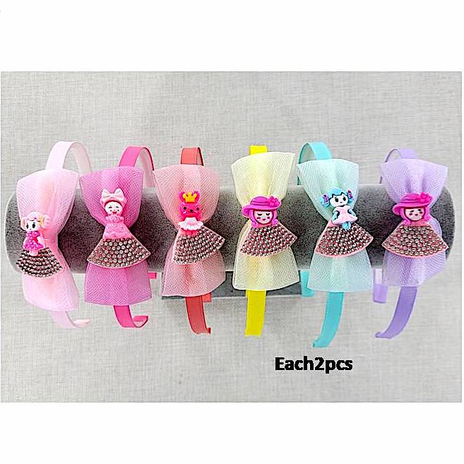 GYH11512 - Assorted Dolls Headband