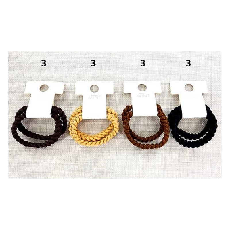 GYH11525 - Braided Hair Tie 2 Pce Set