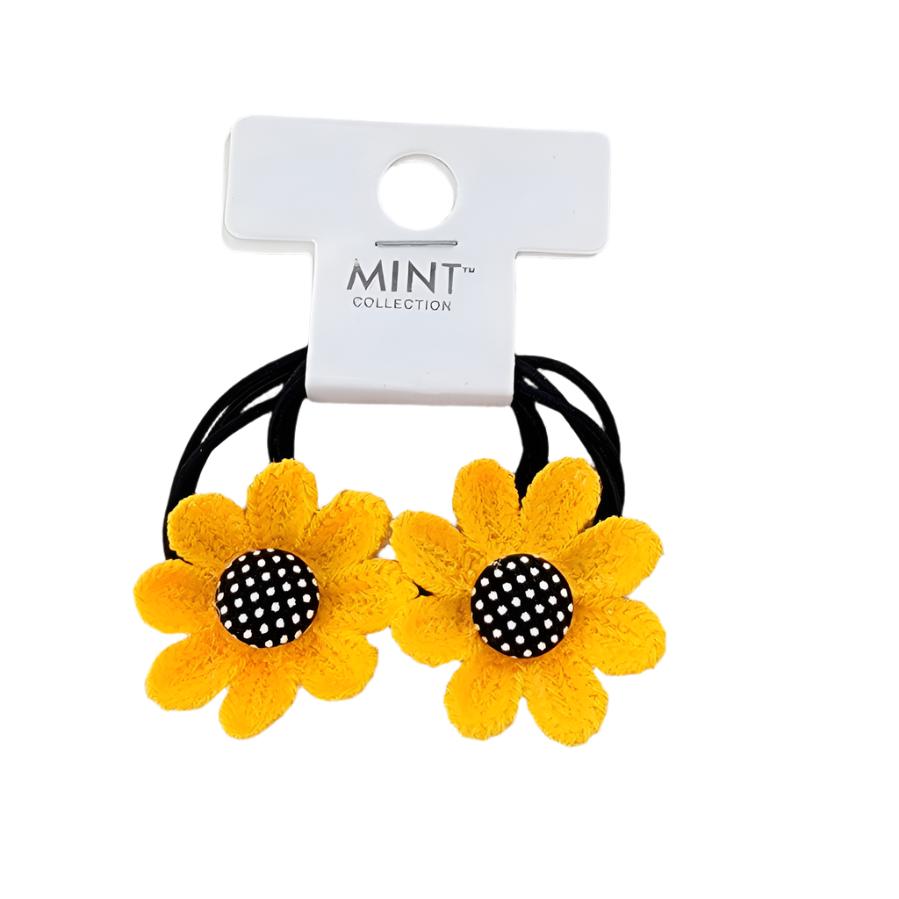 GYH11528 - Crochet Sunflower Hair Ties