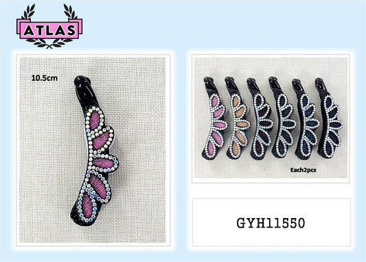 GYH11550 - Rhinestone Banana Clip