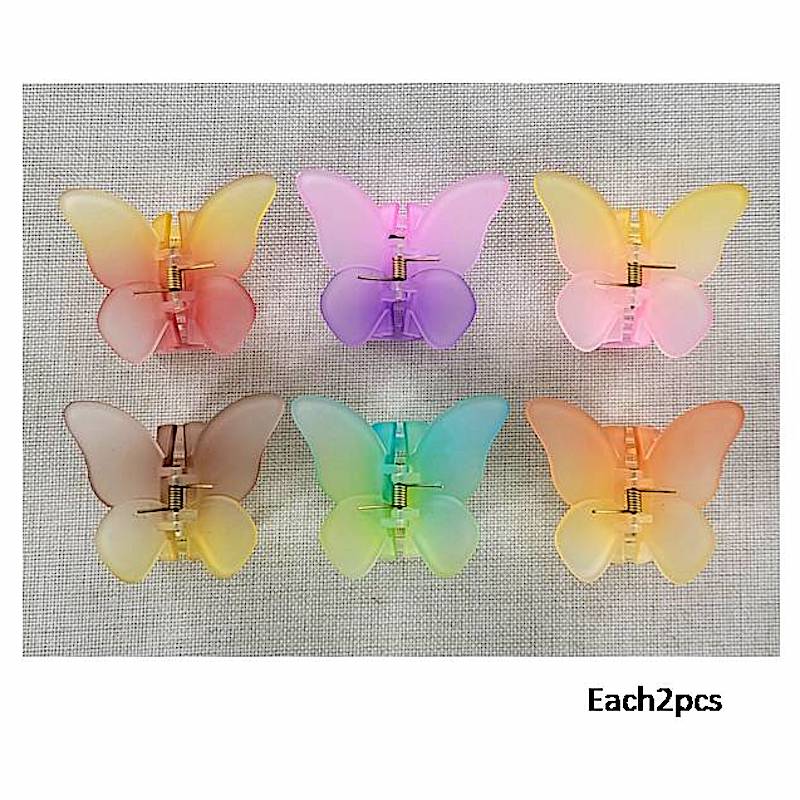 GYH11566 - Matte Ombre Butterfly Claw Clip