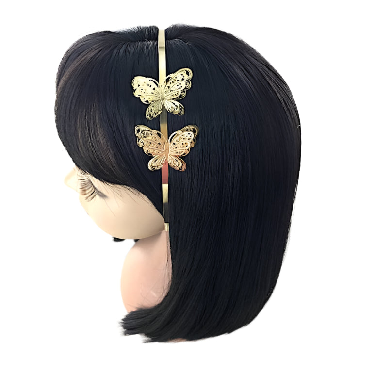 GYH11662 - Metal Filigree Butterfly Headband