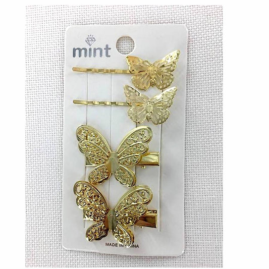 GYH11663 - Butterfly Hair Clip Set