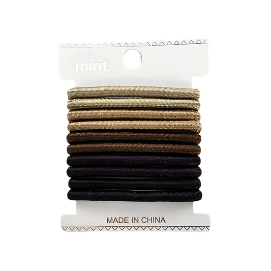 GYH11779 - Elastic Hair Tie 10 Pce Set