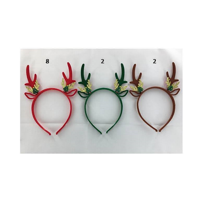 GYH11820 - Christmas Reindeer Antlers Headband