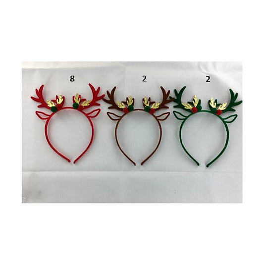 GYH11823 - Christmas Reindeer Antlers Headband