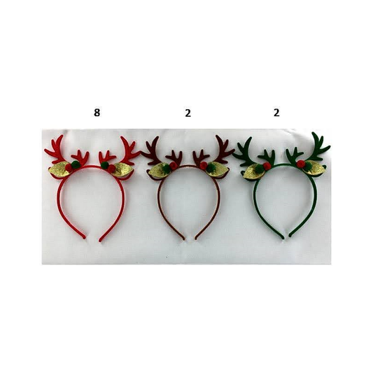 GYH11829 - Christmas Reindeer Antlers Headband